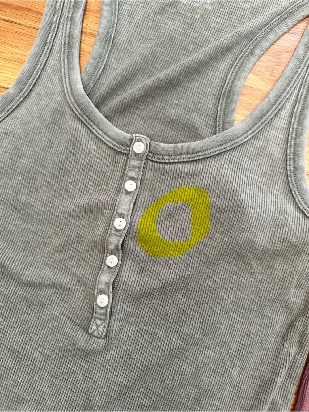 Aerie Real Soft Ribbed Tank – Olive and Mauve Duo - Picture 4 of 4